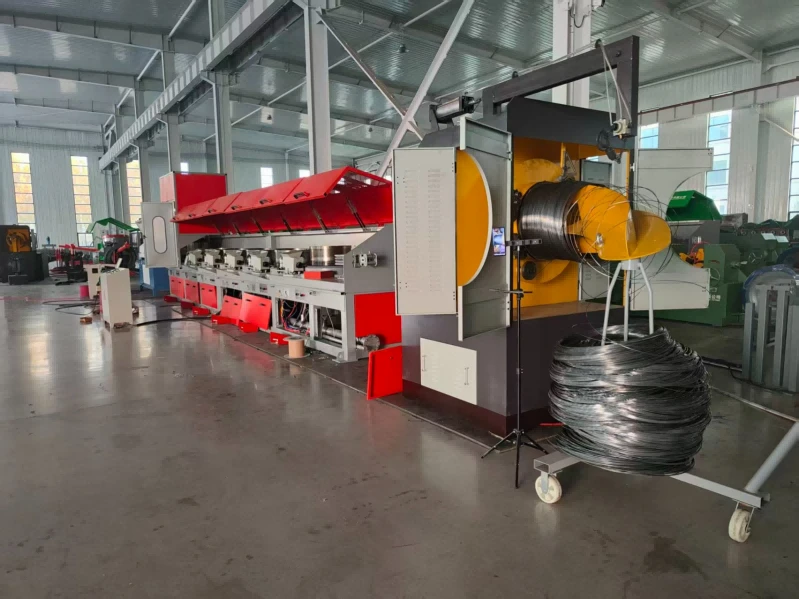 Automatic Straight Type Steel Wire Drawing Machine